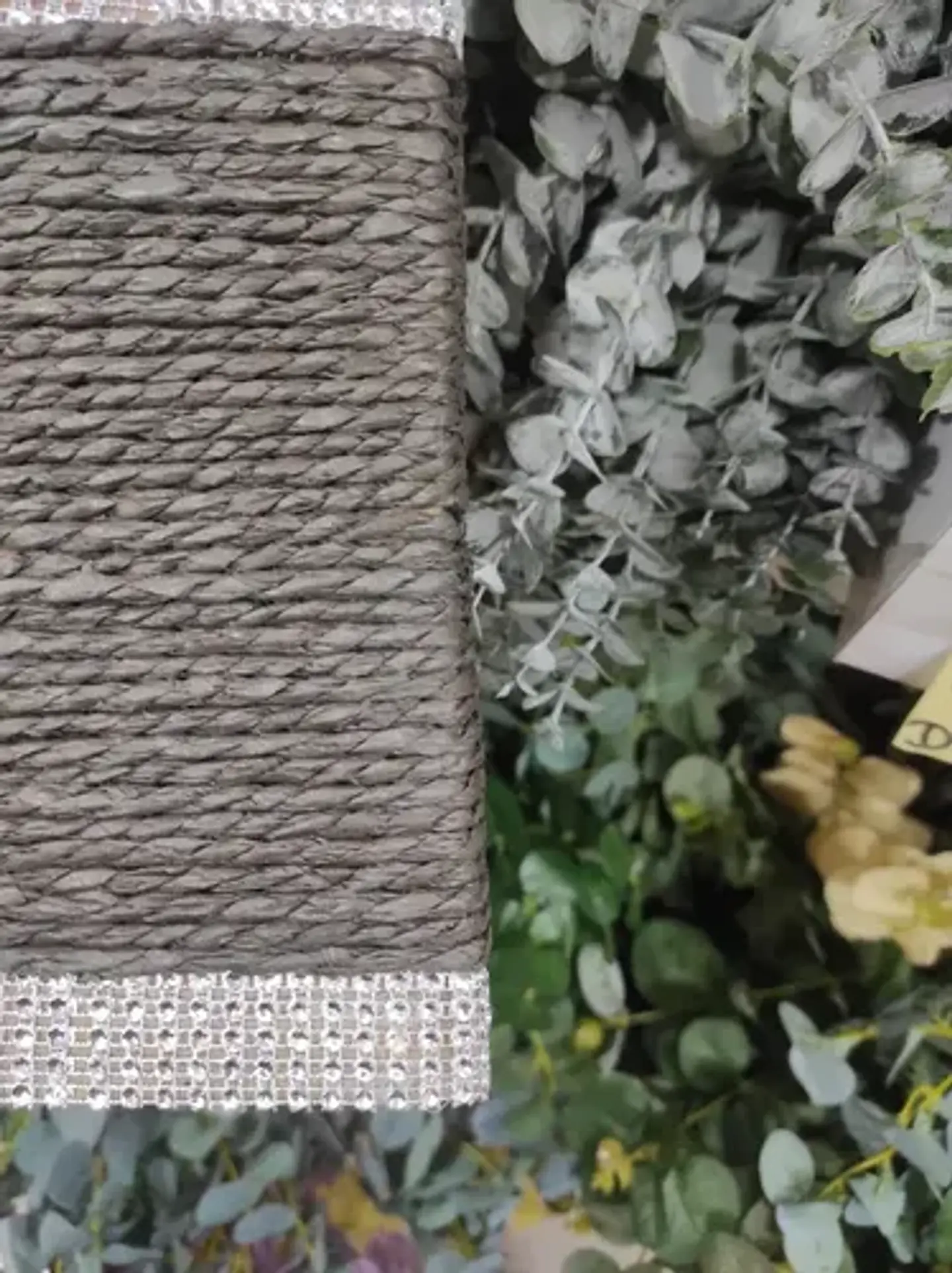 Jarron Decorativo Para Flores Elegante Moderno Con Brillos 5