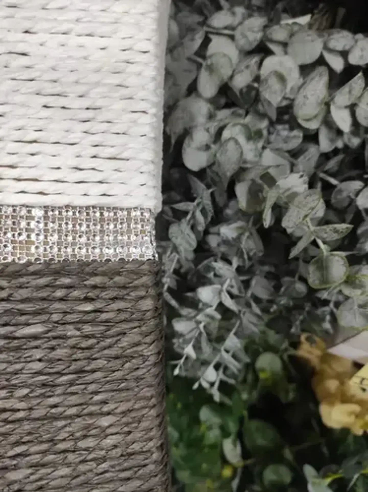 Jarron Decorativo Para Flores Elegante Moderno Con Brillos 6