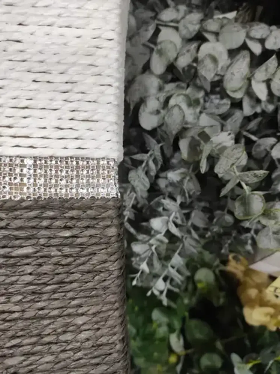 Jarron Decorativo Para Flores Elegante Moderno Con Brillos 6
