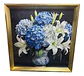 Cuadro Decorativo Floral Con Marco Elegante - Miniatura 1