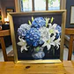 Cuadro Decorativo Floral Con Marco Elegante - Miniatura 2