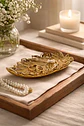 Decorativa Bandeja En Forma De Hoja  Toque Vibrante 18cm - Miniatura 1