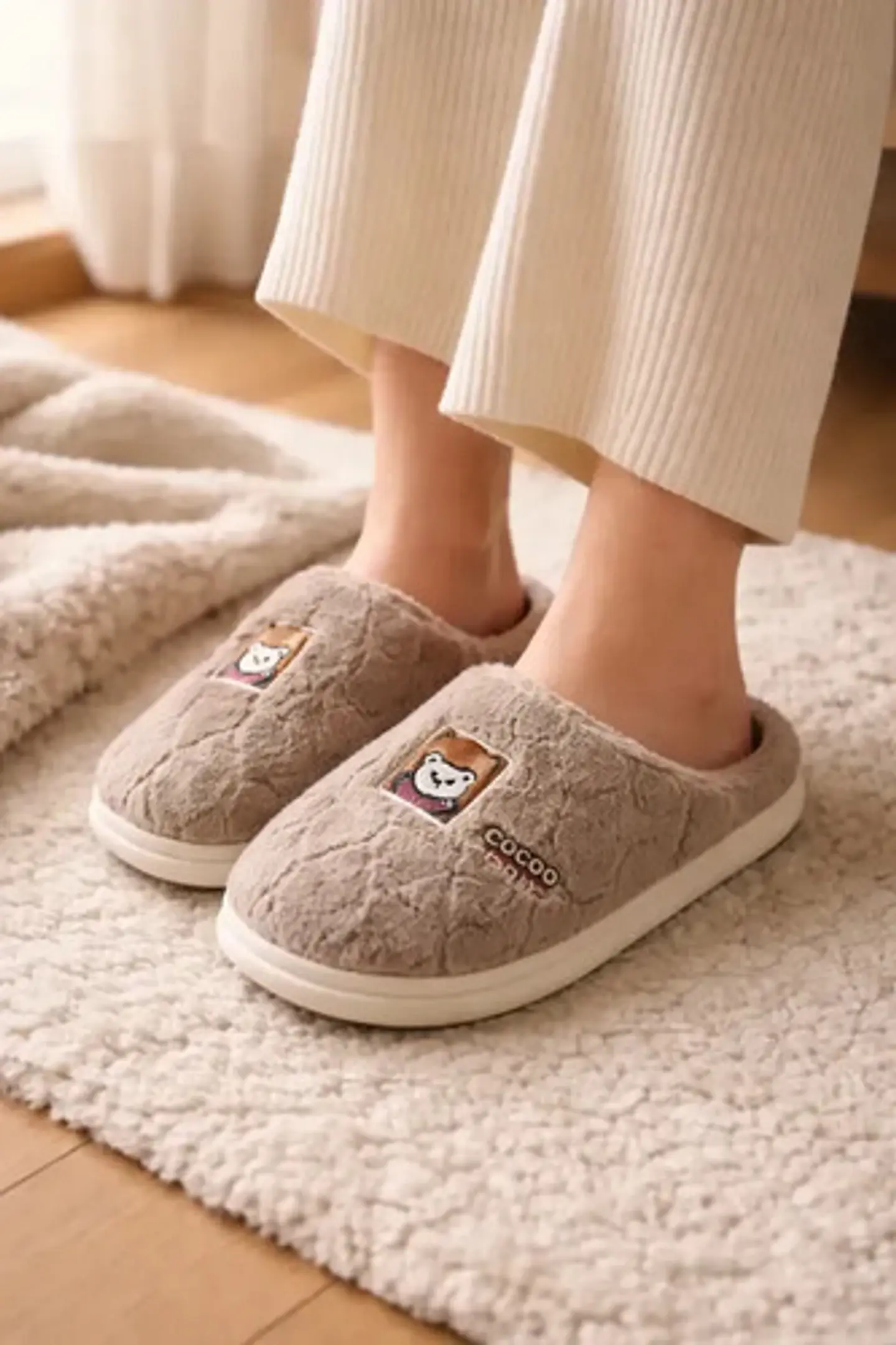 Pantuflas Chiporro De Levantarse Maximo Confort Y Calidez 1