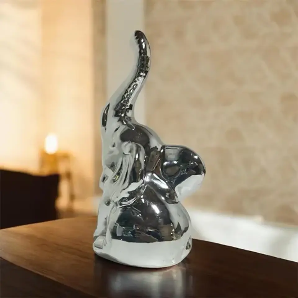 Figura Decorativa Elefante  Elegancia Y Bohemio 2