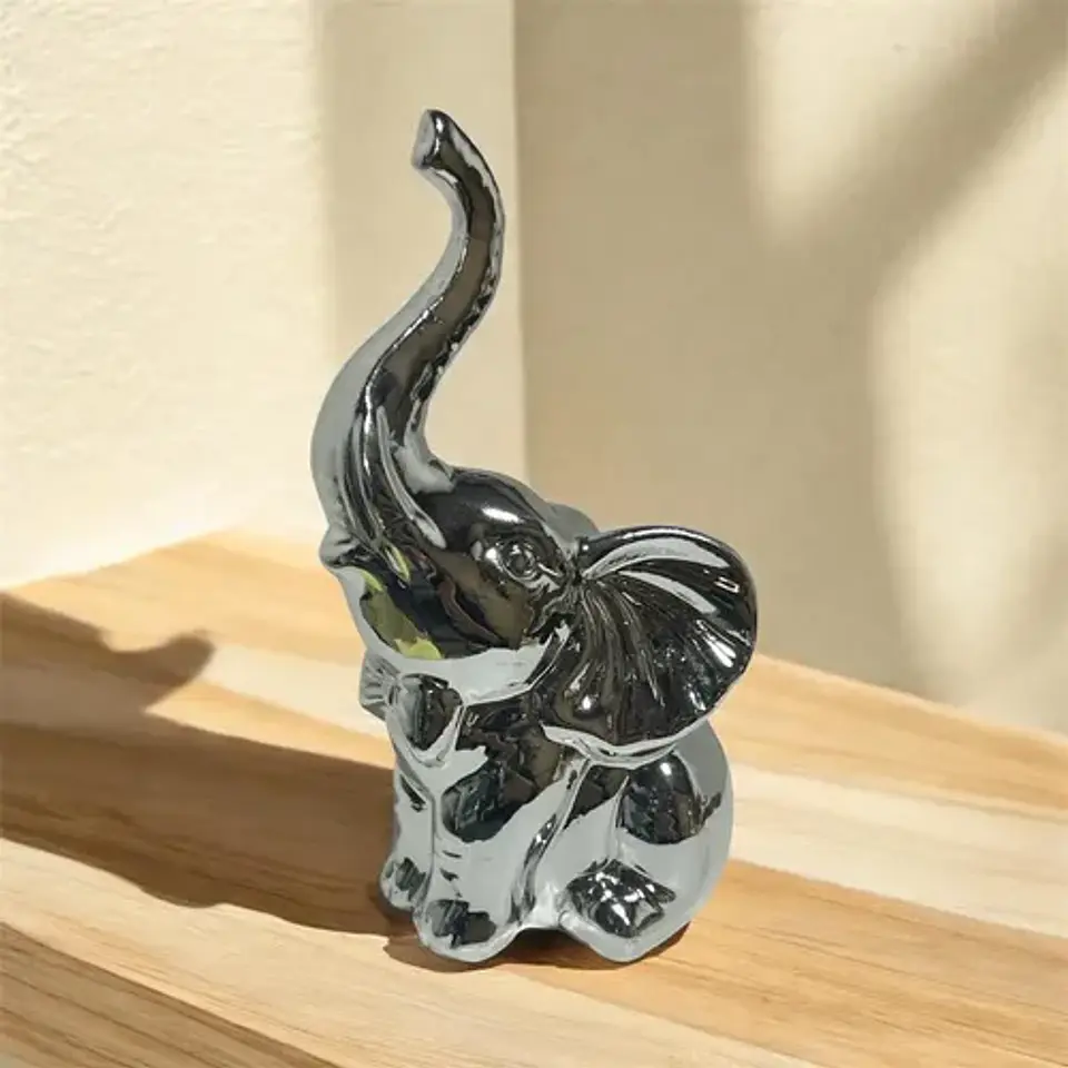 Figura Decorativa Elefante  Elegancia Y Bohemio 3