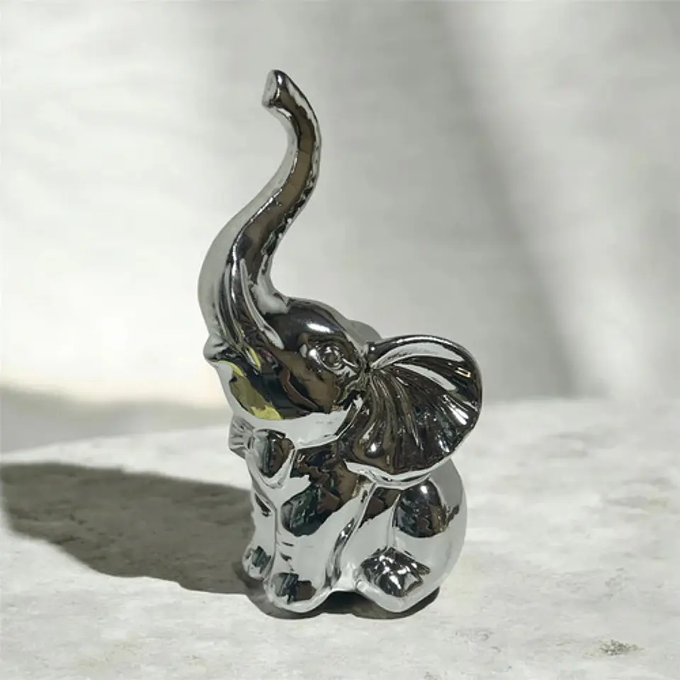 Figura Decorativa Elefante  Elegancia Y Bohemio 6