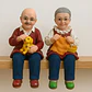 Ouset Figura Abuelitos Con Mascotas, 2 Unidades - Miniatura 3