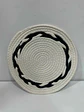 Pack 4 Individuales 30x30 Negro Con Blanco - Miniatura 6