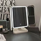 Espejo Maquillaje Plegable Con Luz Led - Miniatura 1