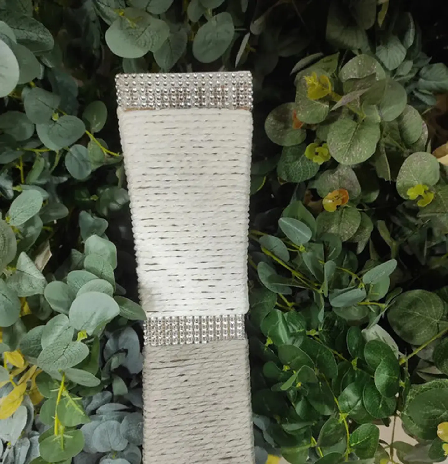 Jarron Decorativo Para Flores Elegante Moderno Con Brillos 3
