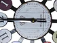 Reloj De Pared Silencioso Blanco Analogico - Miniatura 4