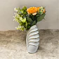 Jarron Elegante Con Textura Tipo Coral Para Plantas - Miniatura 4