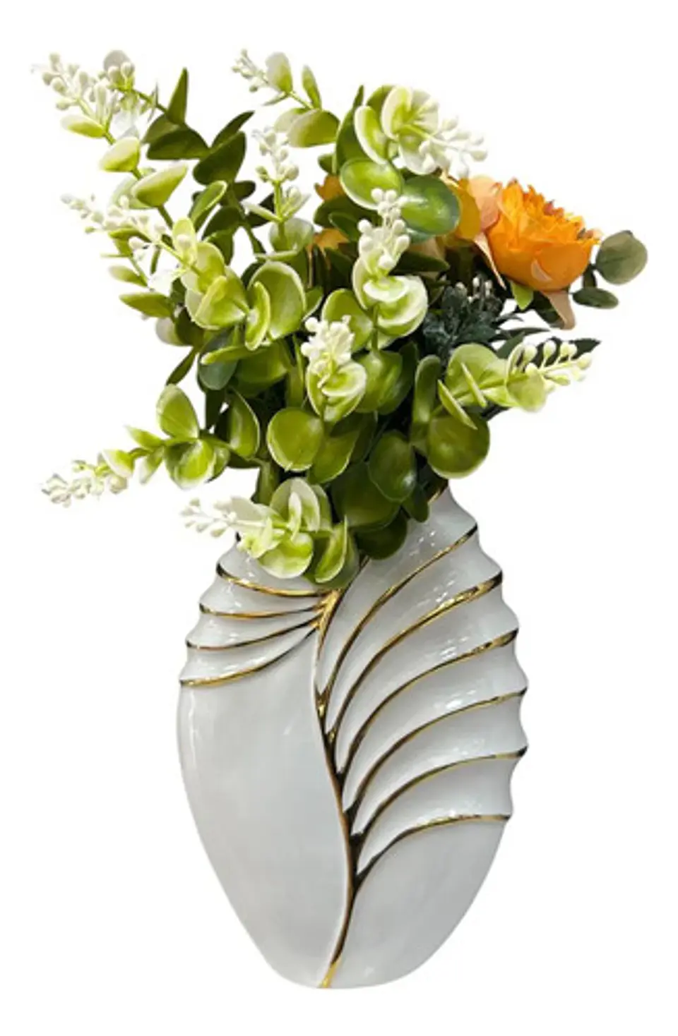 Jarron Elegante Con Textura Tipo Coral Para Plantas 6
