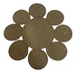 Individuales Line Redondos Premium 30cm 4 Unidades - Miniatura 1