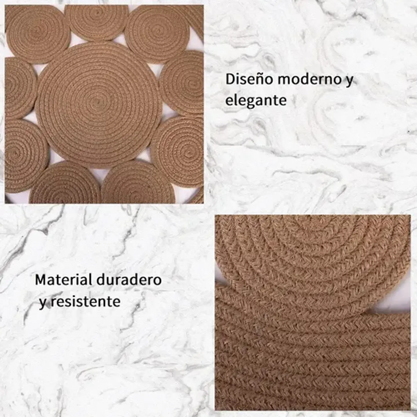 Individuales Line Redondos Premium 30cm 4 Unidades 2