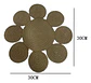 Individuales Line Redondos Premium 30cm 4 Unidades - Miniatura 3