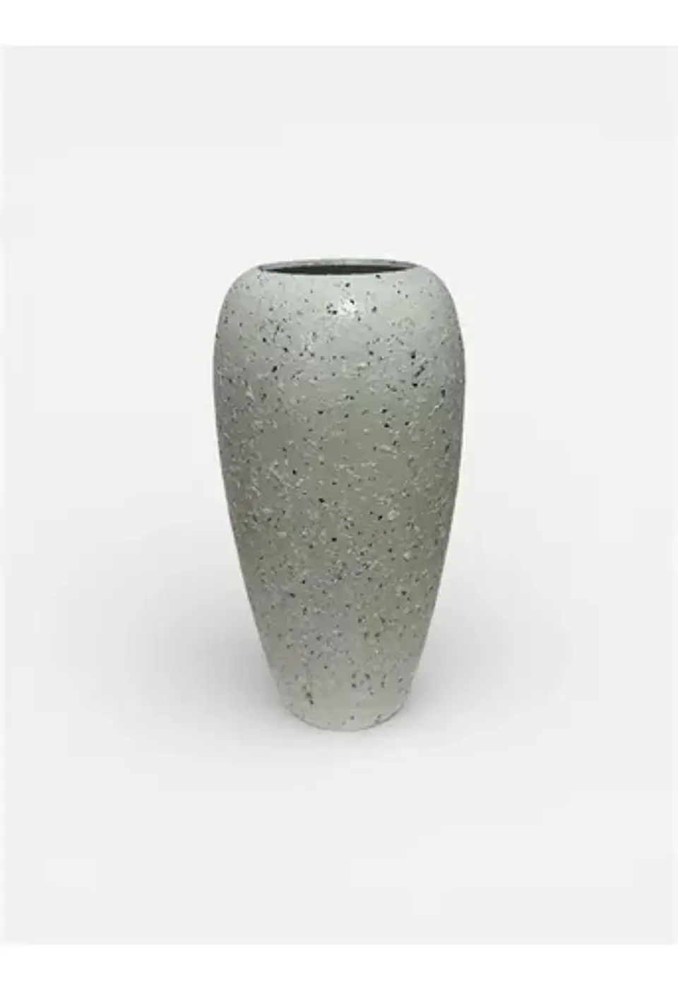 Jarrón Moderno De Cerámica Para Flores 25 Cm Blanco 2
