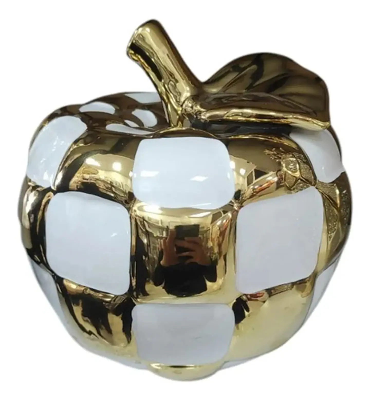 Adorno Decorativo En Forma De Manzana Grande  15,5cm 1