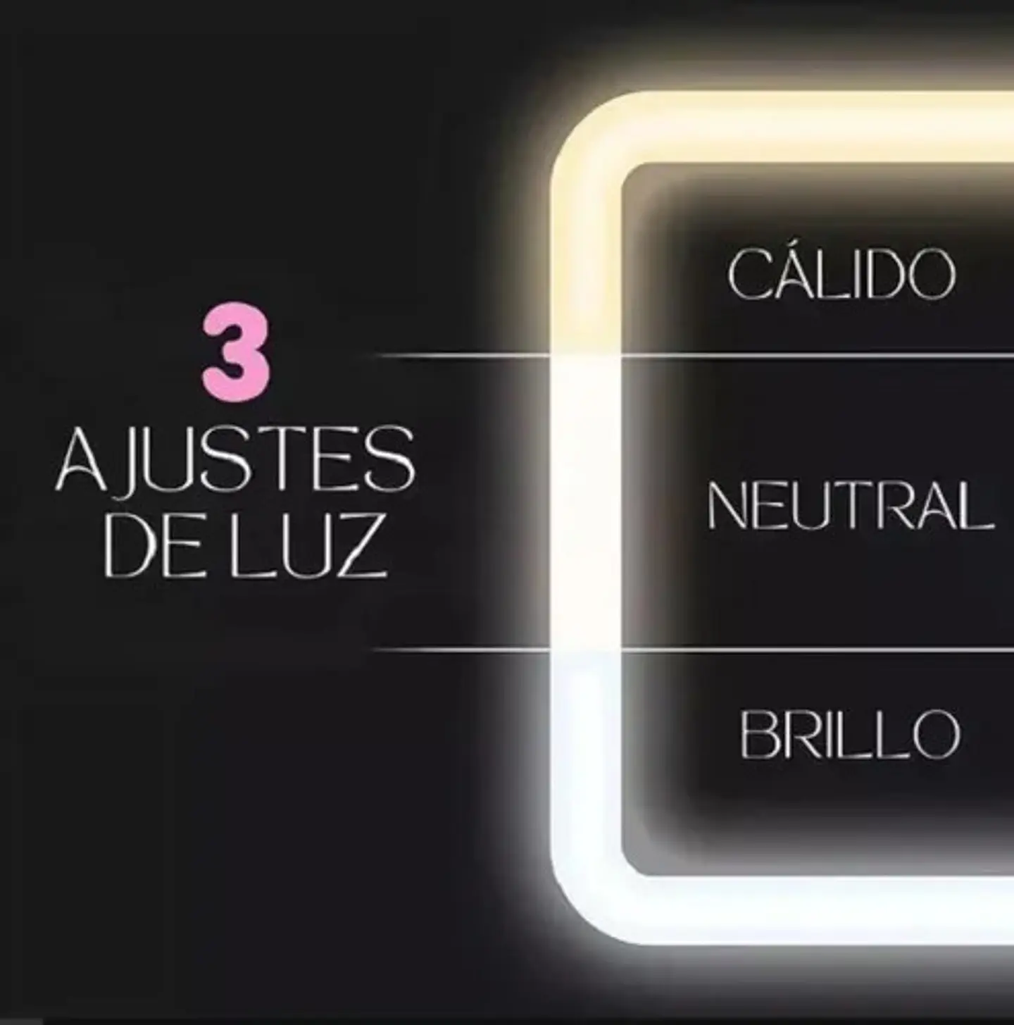 Estuche Organizador De Maquillajes Con Espejo Led 4