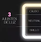 Estuche Organizador De Maquillajes Con Espejo Led - Miniatura 4