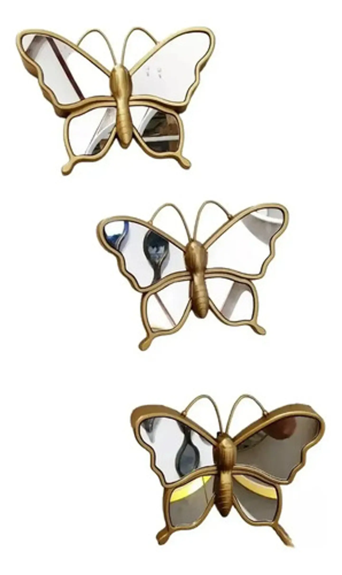 Marco De Mariposa Con Espejo 1