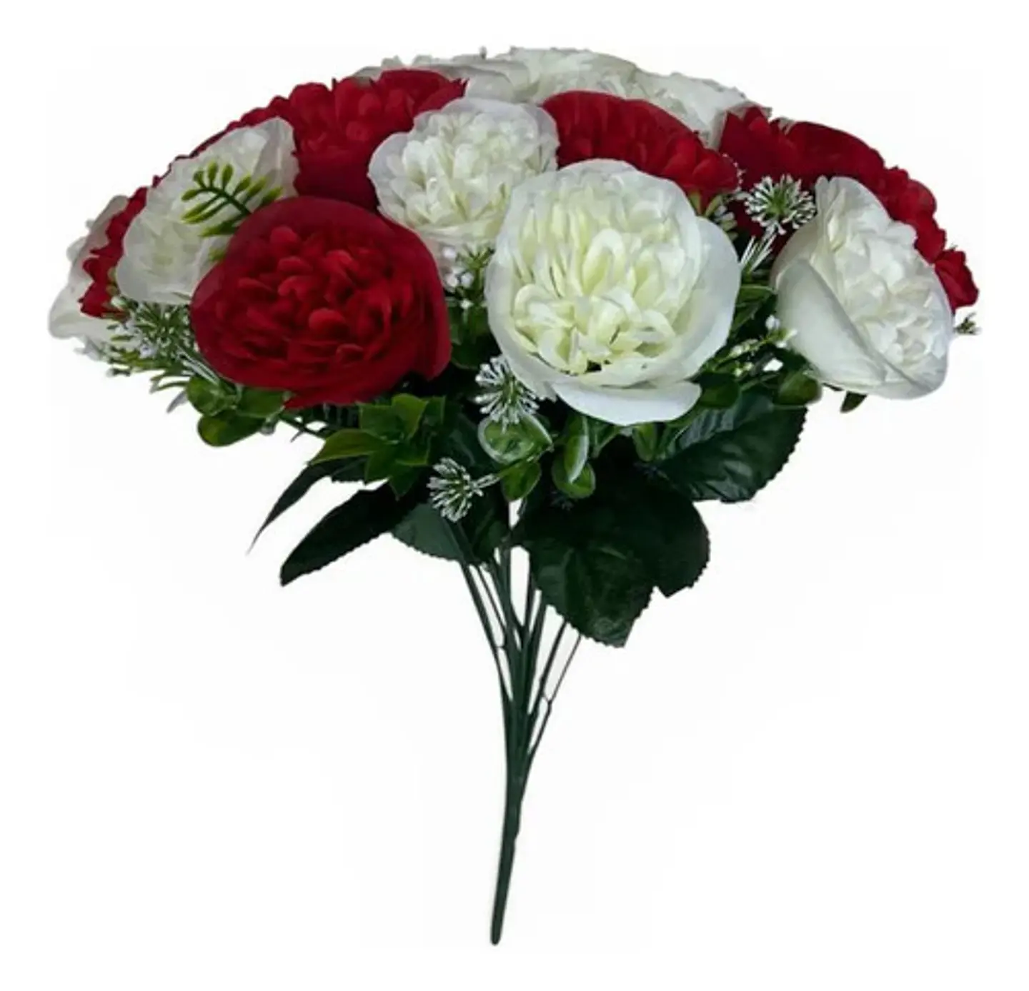 Ramo Decorativo De Flores Artificiales Con 2 Colores 4