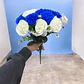 Ramo Decorativo De Flores Artificiales Con 2 Colores - Miniatura 2