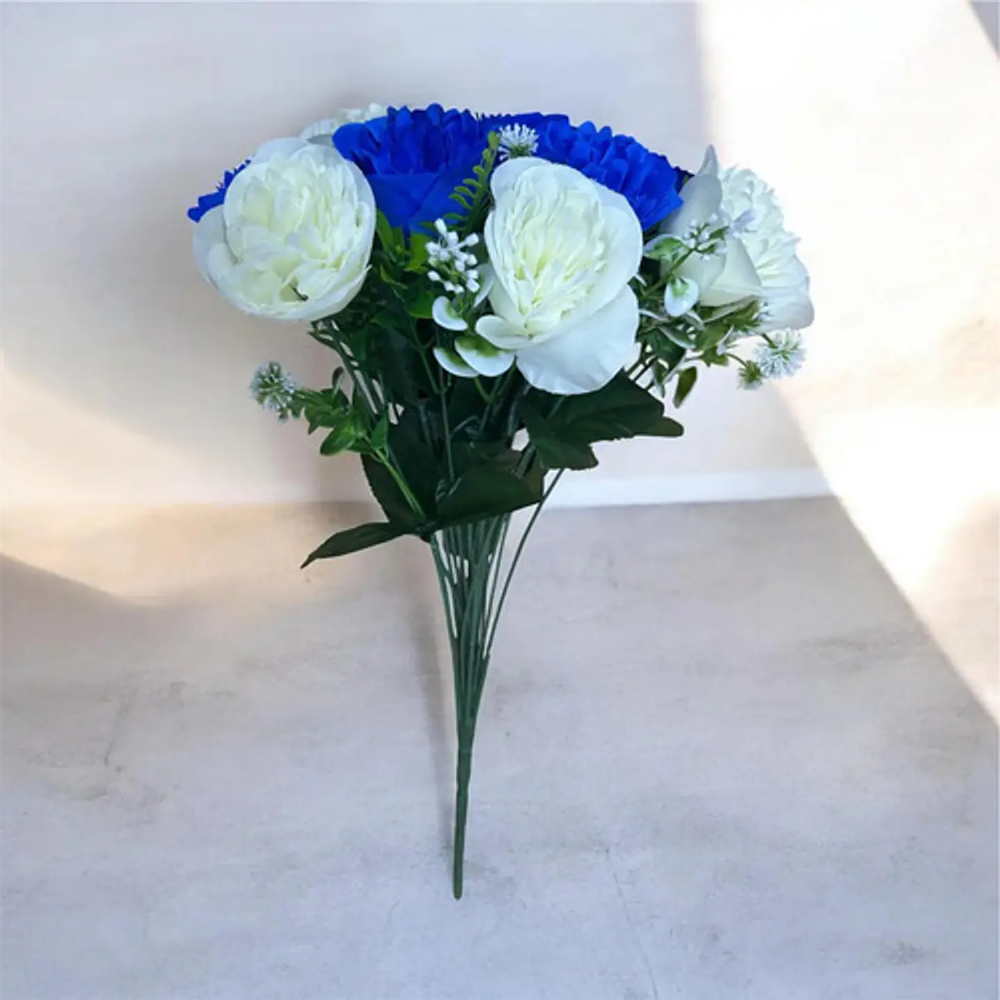 Ramo Decorativo De Flores Artificiales Con 2 Colores 6