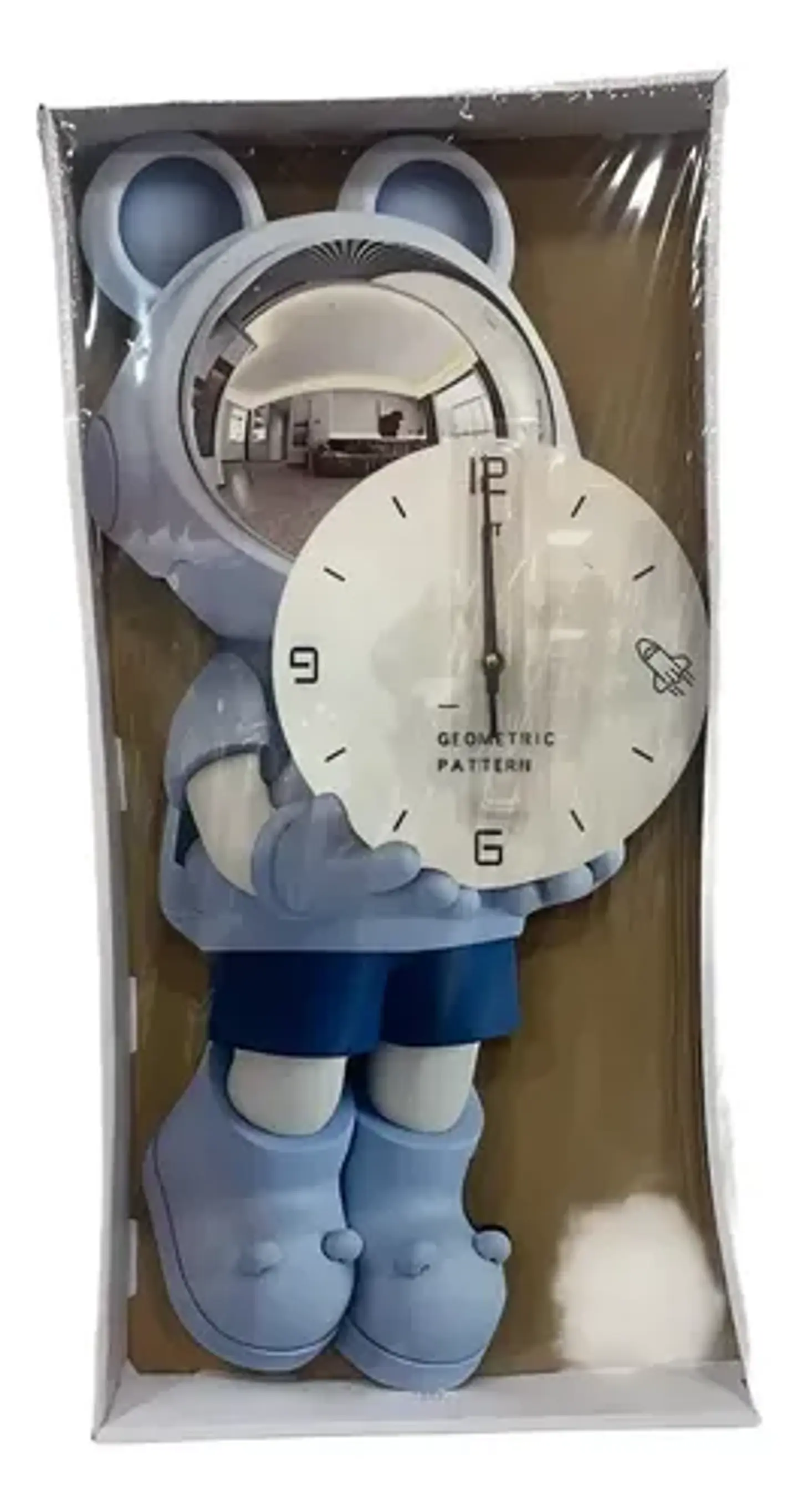 Reloj De Pared Analógico En Forma De Astronauta 3