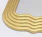 Espejo Decorativo Con Ondas Elegante De Pared 1,09x45 - Miniatura 3