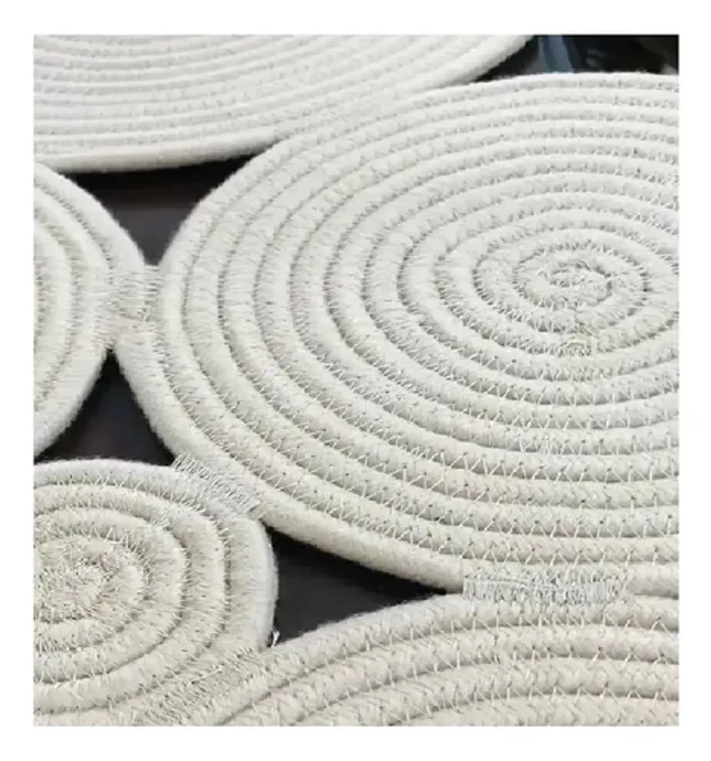 Individuales Line Redondos Premium 30cm 4 Unidades 2