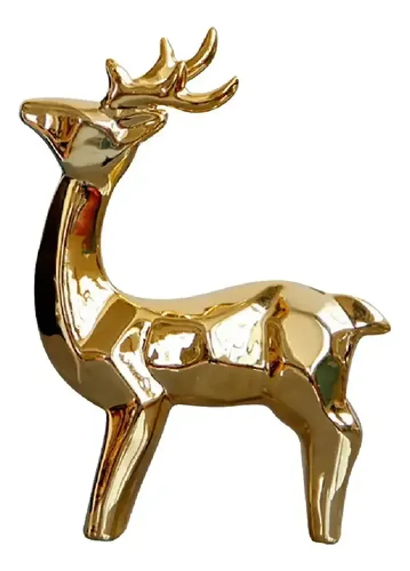 Escultura De Ciervo Decoracion Rustica 1