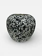 Jarron Decorativo Elegante De Ceramica Color Negro 15 Cm - Miniatura 4