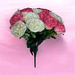 Ramo Decorativo De Flores Artificiales Con 2 Colores - Miniatura 1