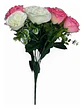 Ramo Decorativo De Flores Artificiales Con 2 Colores - Miniatura 2