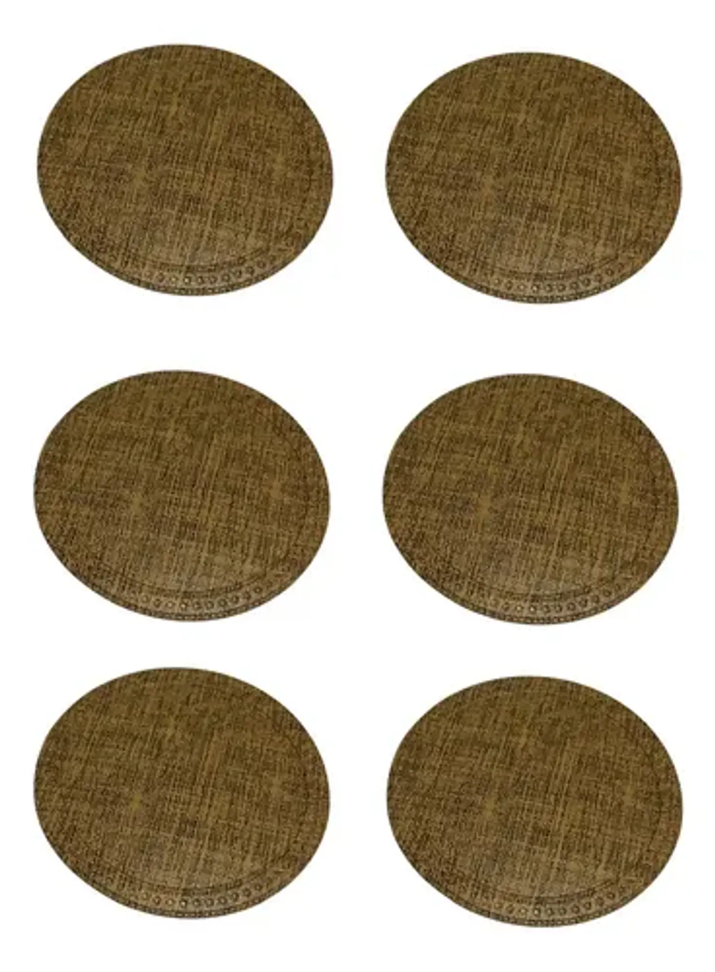 Posa Vaso Elegante Antideslizante 6 Unidades 10 Cm 4