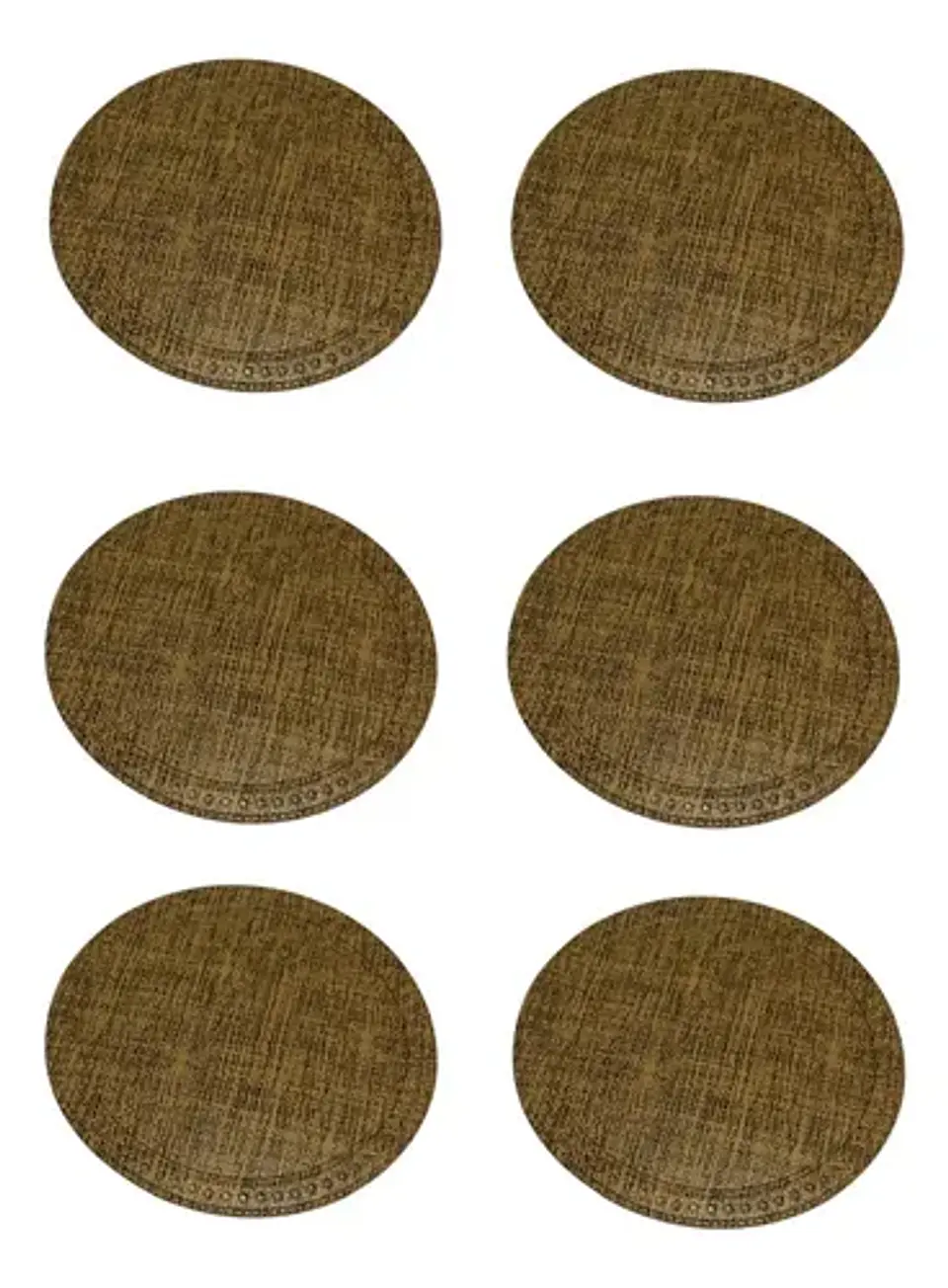 Posa Vaso Elegante Antideslizante 6 Unidades 10 Cm 4
