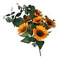 Ramos De Girasoles Artificial Decorativo - Miniatura 1