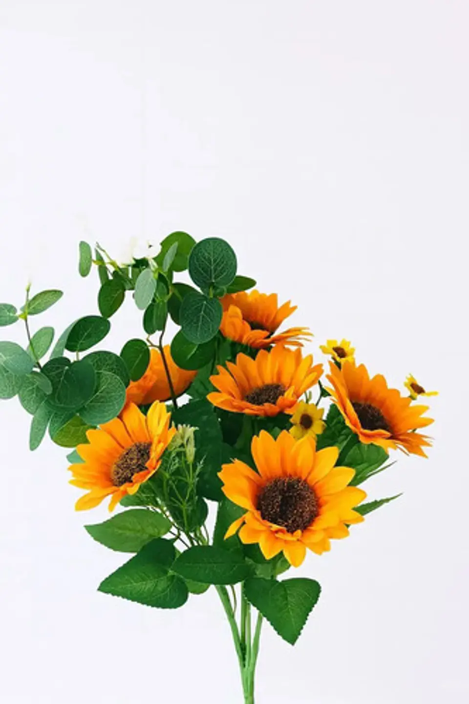 Ramos De Girasoles Artificial Decorativo 3