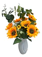 Ramos De Girasoles Artificial Decorativo - Miniatura 4
