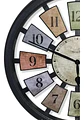 Reloj De Pared Decorativo Negro 30cm - Miniatura 2