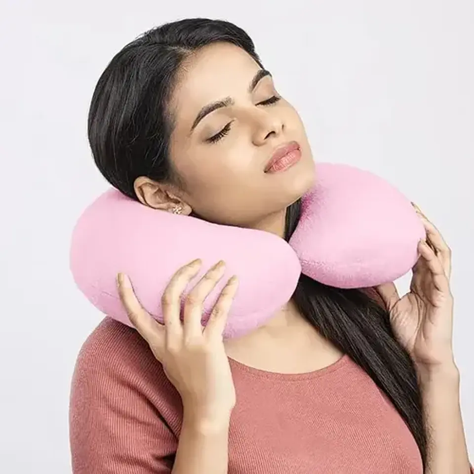 Cojin De Cuello Viaje Cervical Almohada, Auto, Oficina Avion 2