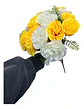 Ramo Decorativo De Flores Artificiales Con 2 Colores - Miniatura 5