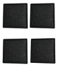 Posa Vaso Elegante Antideslizante 6 Unidades Rectangular - Miniatura 4