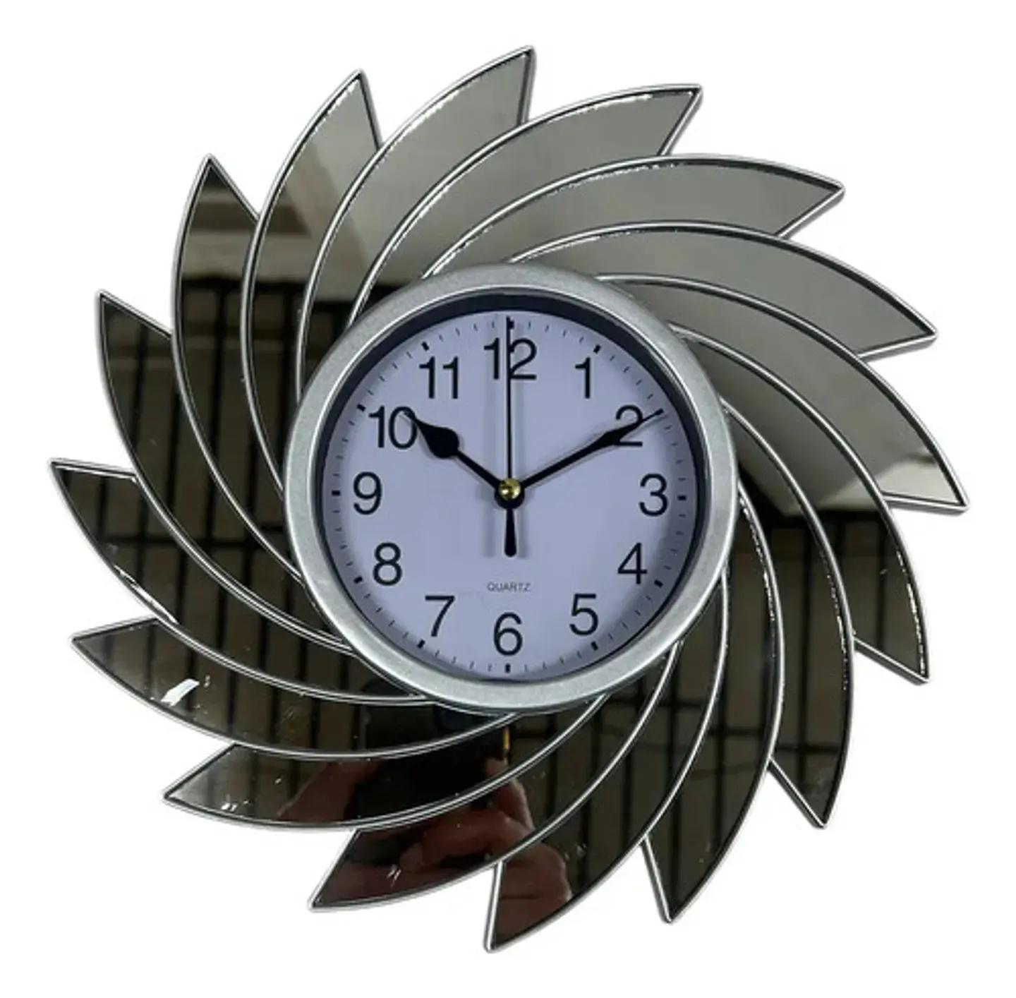 Set Decorativo De Reloj Con Flores Decorativas 4