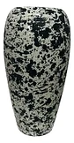 Jarrón Moderno De Cerámica Para Flores 25 Cm Negro - Miniatura 3