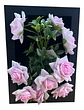 Marco Decorativo Con  Flores Que Cobran Vida Rosada - Miniatura 2