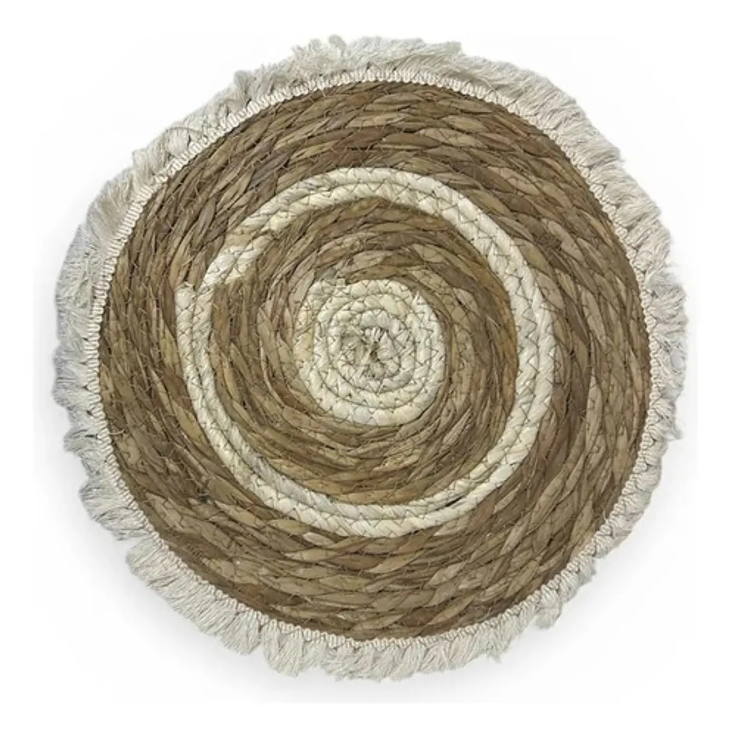 Individual Decorativo De Mimbre 26 Cm 3