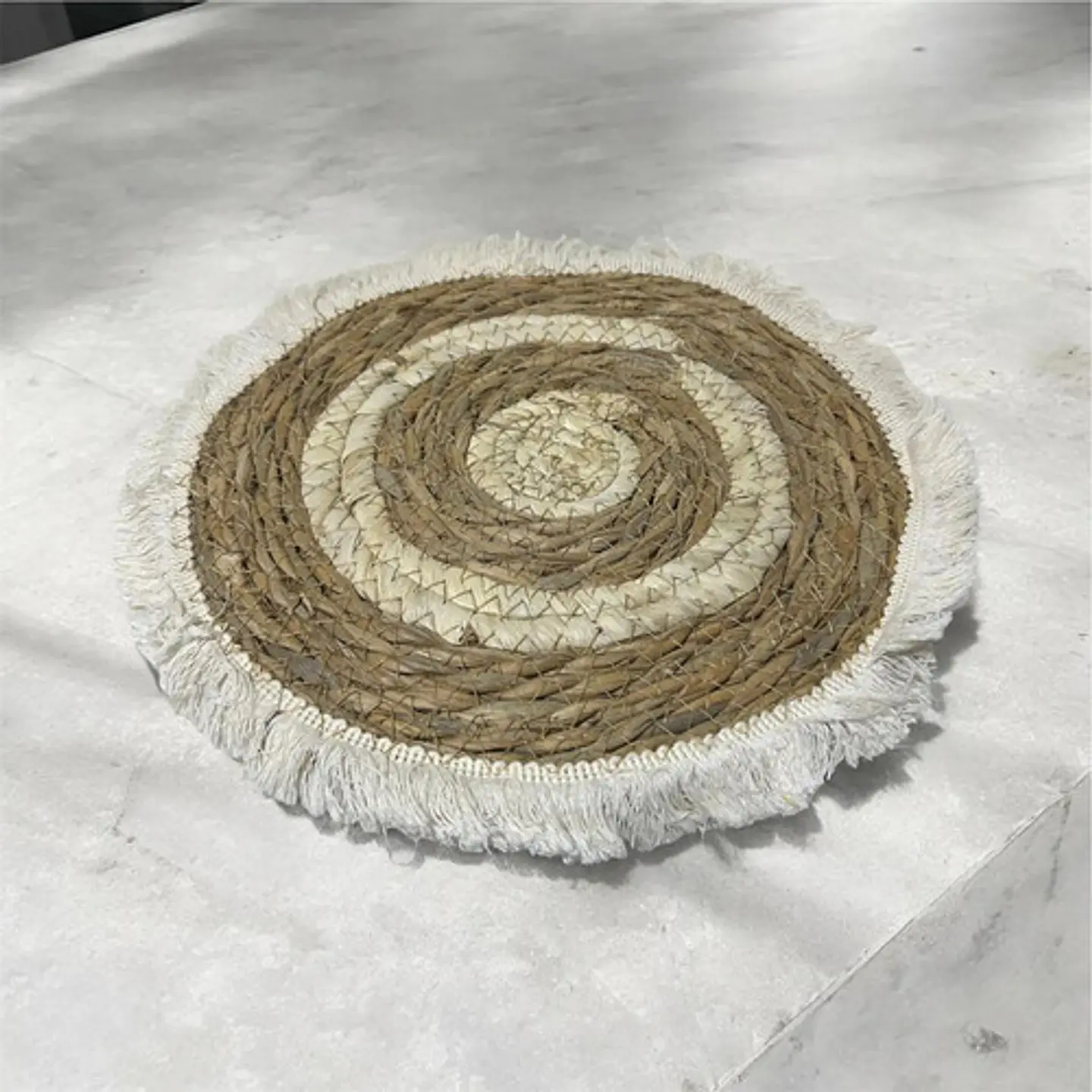 Individual Decorativo De Mimbre 26 Cm 5