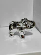 Adorno De Elefante Decorativo Elegante G Plateado - Miniatura 4